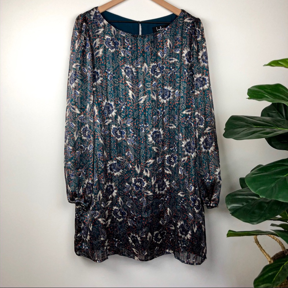 Lulu’s ∣ Long Sleeve Shift Dress ∣ Size Large